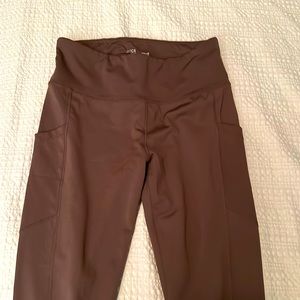 Brown Athletic Leggings